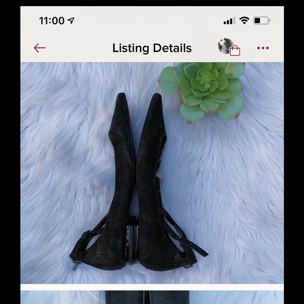 Dolce Vita Ankle Strap Black Sz 7